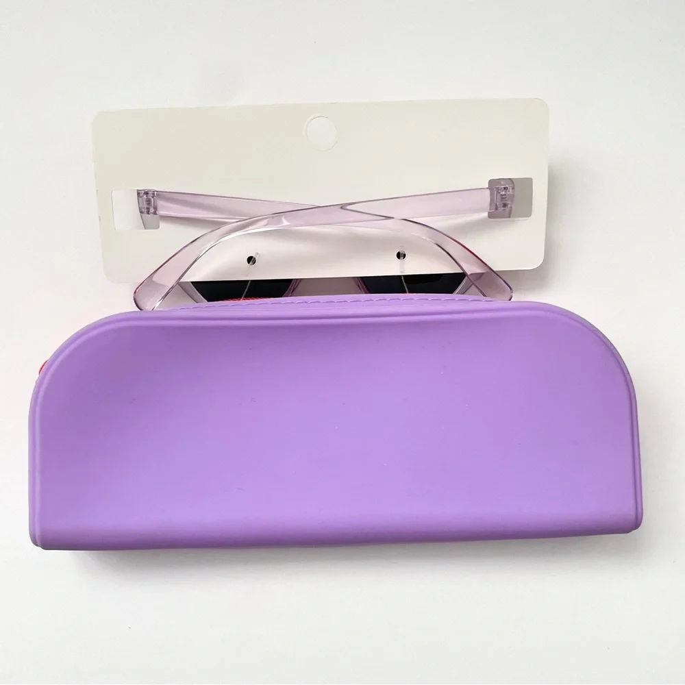 Teens Heart Sunglasses with Be Kind Case - Supercute! Great Gift